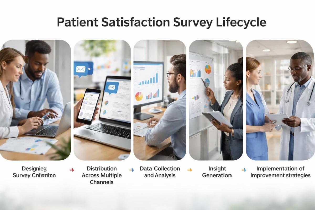 Patient Satisfaction Surveys: A Complete Guide Patient survey workflow