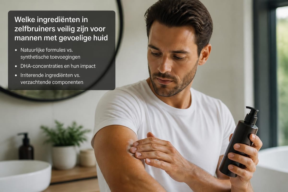 Ingrediënten selectie voor gevoelige huid