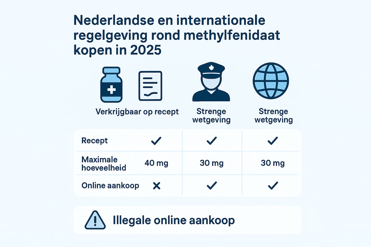 Wet- en Regelgeving rond Methylfenidaat in 2025