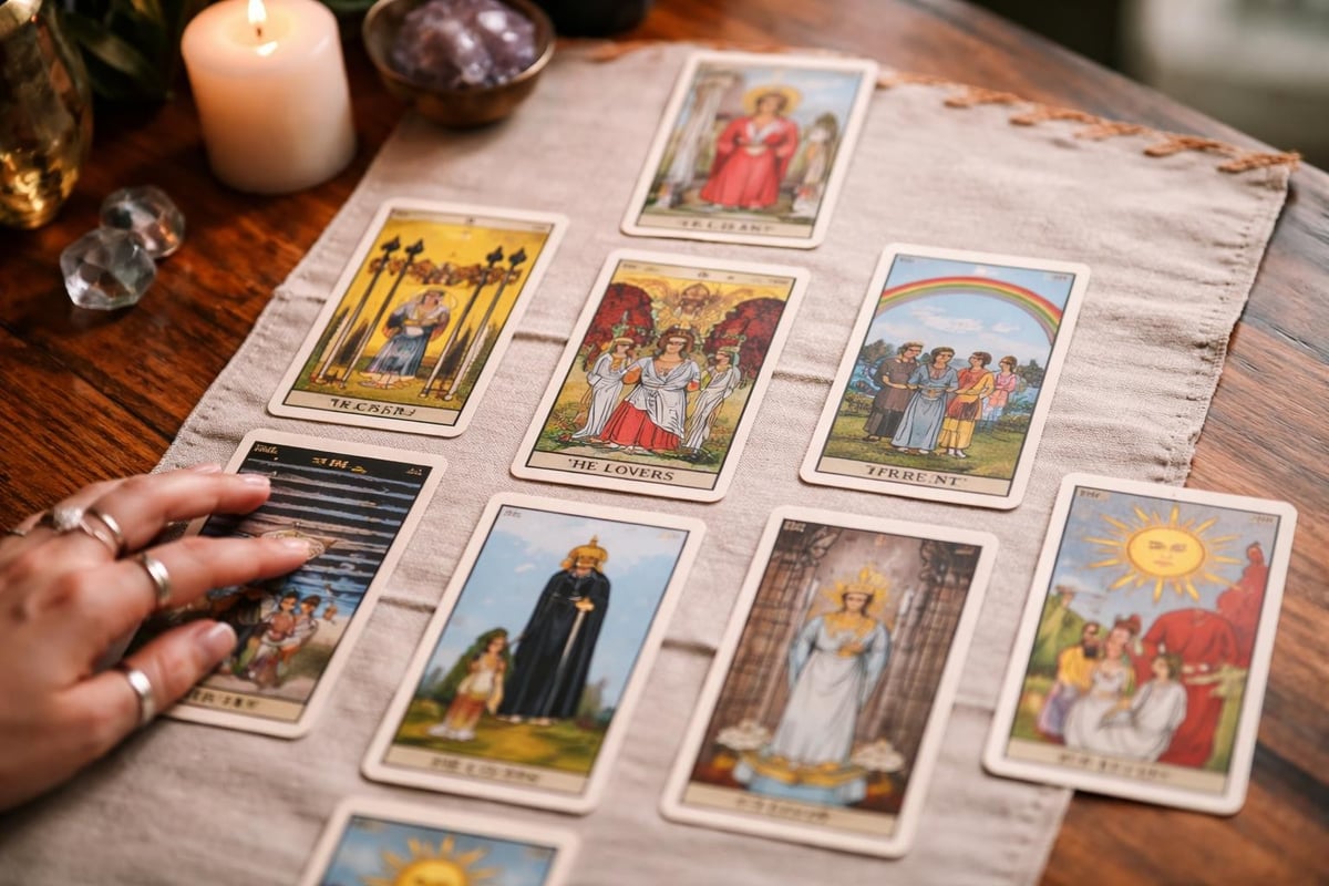 Tarot spread positions