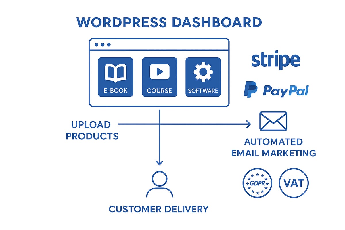 WordPress digital products: selling, licensing, and monetisation strategies