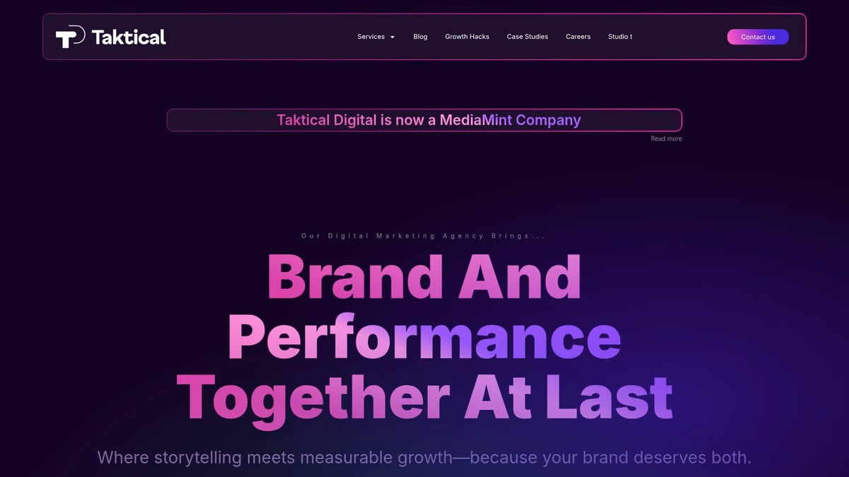 Top 7 Instagram Ad Agency Picks to Boost Your Brand in 2026 8 Top 7 Instagram Ad Agency Picks to Boost Your Brand in 2026 - Taktical Digital