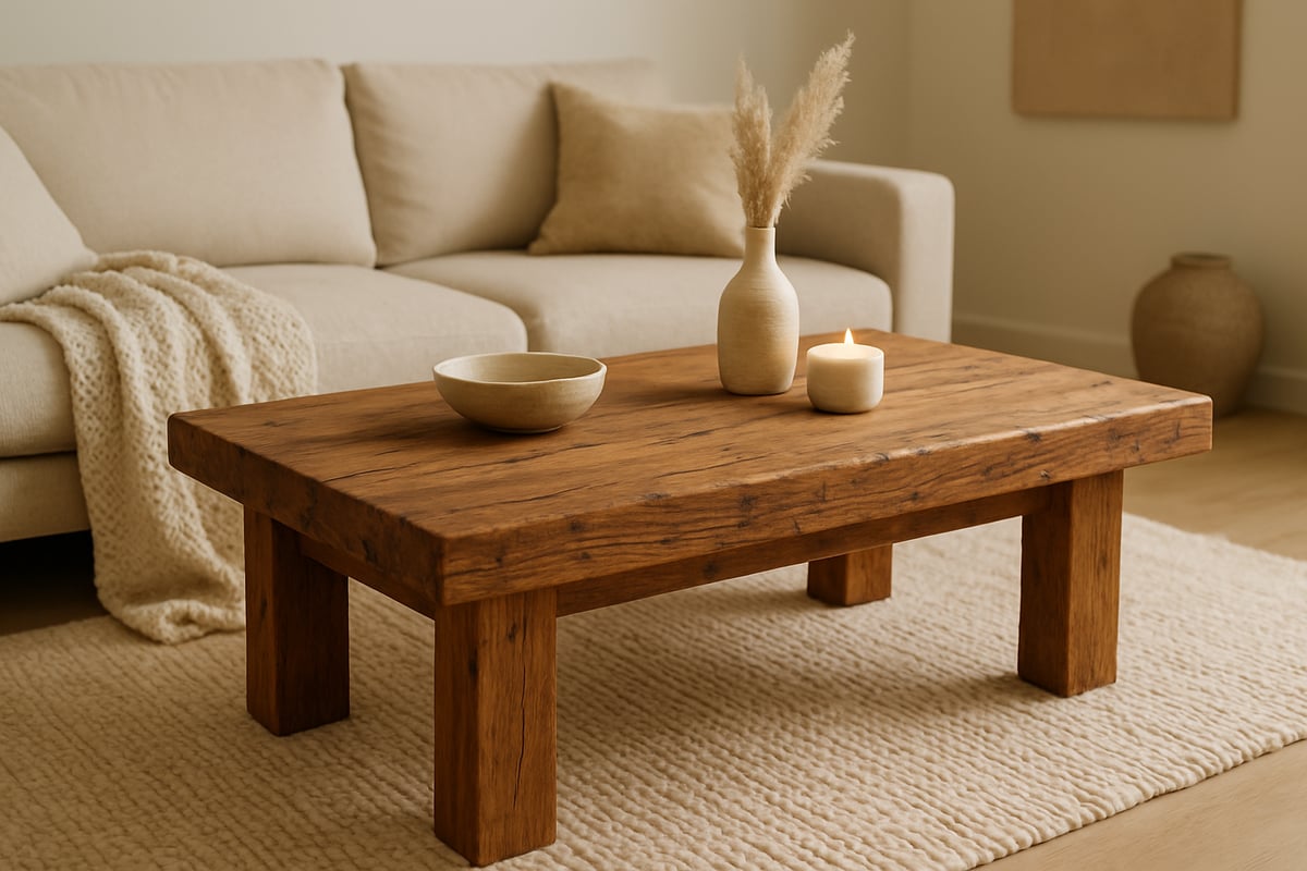 The Enduring Appeal of Rustic Wood Coffee Tables