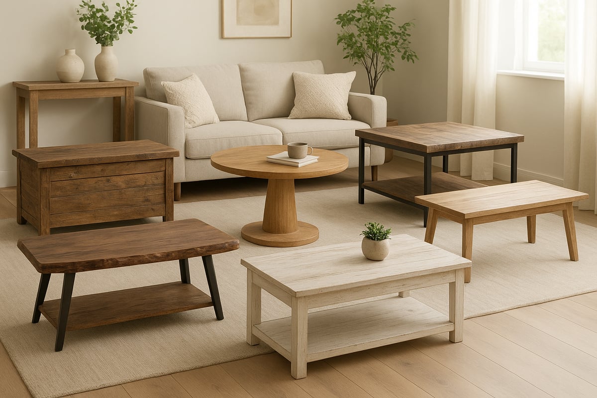 7 Stunning Rustic Wood Coffee Table Ideas for 2025 Homes