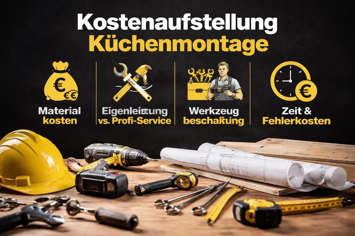 Kostenkalkulation Küchenmontage