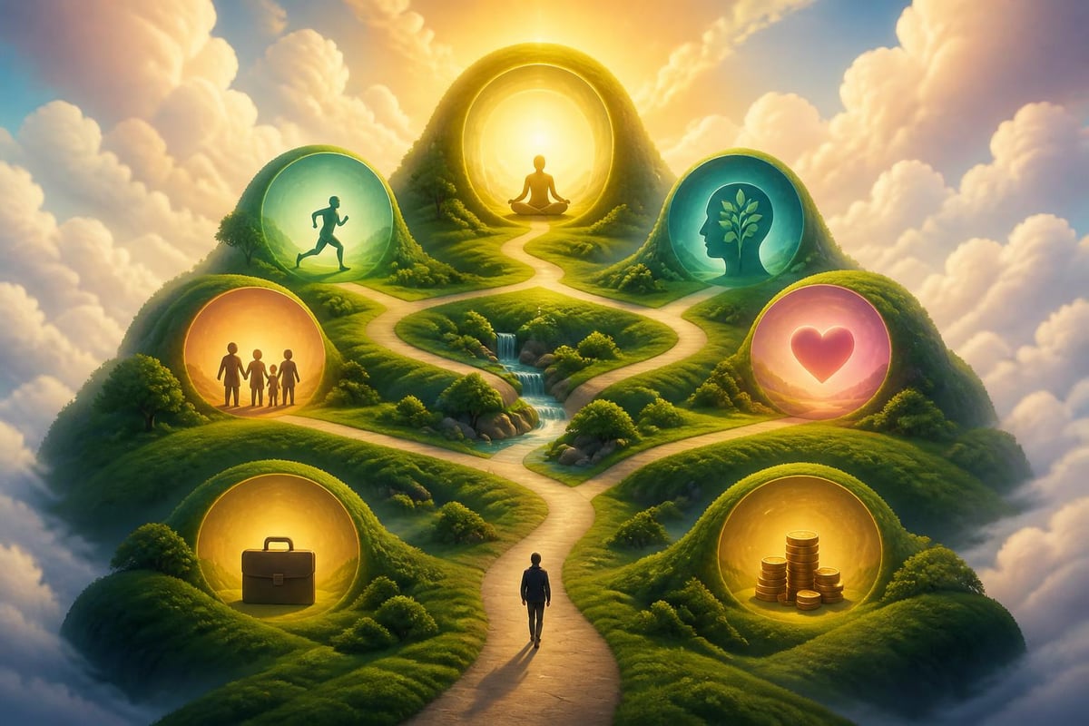Life areas in personal development