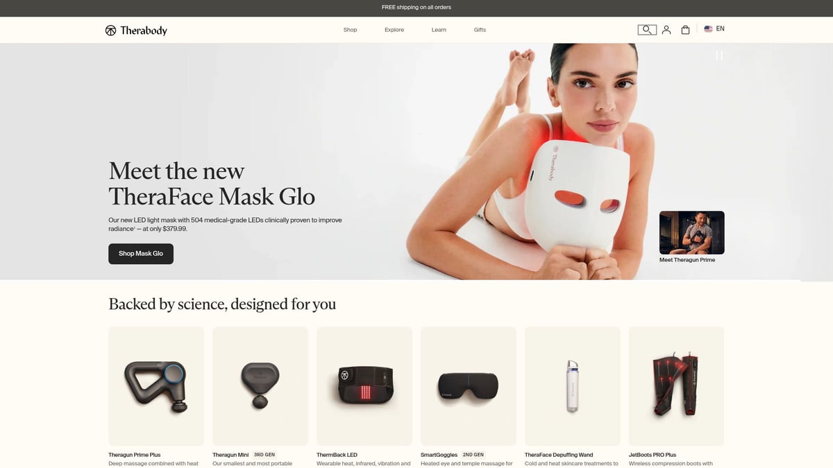 12 Best Gym Gift For Men Ideas to Impress Him in 2025 - Theragun PRO Plus Percussive Massager