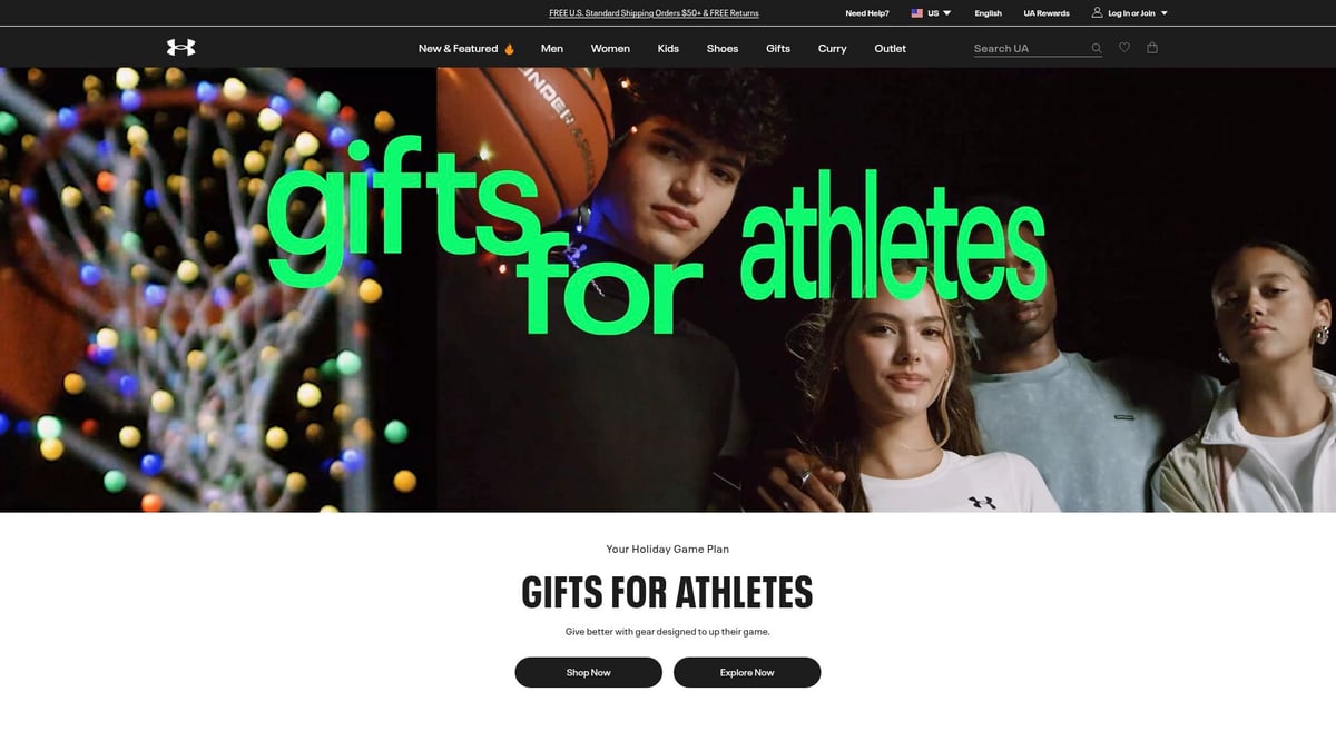 12 Best Gym Gift For Men Ideas to Impress Him in 2025 - Under Armour Men’s Tech 2.0 T-Shirt