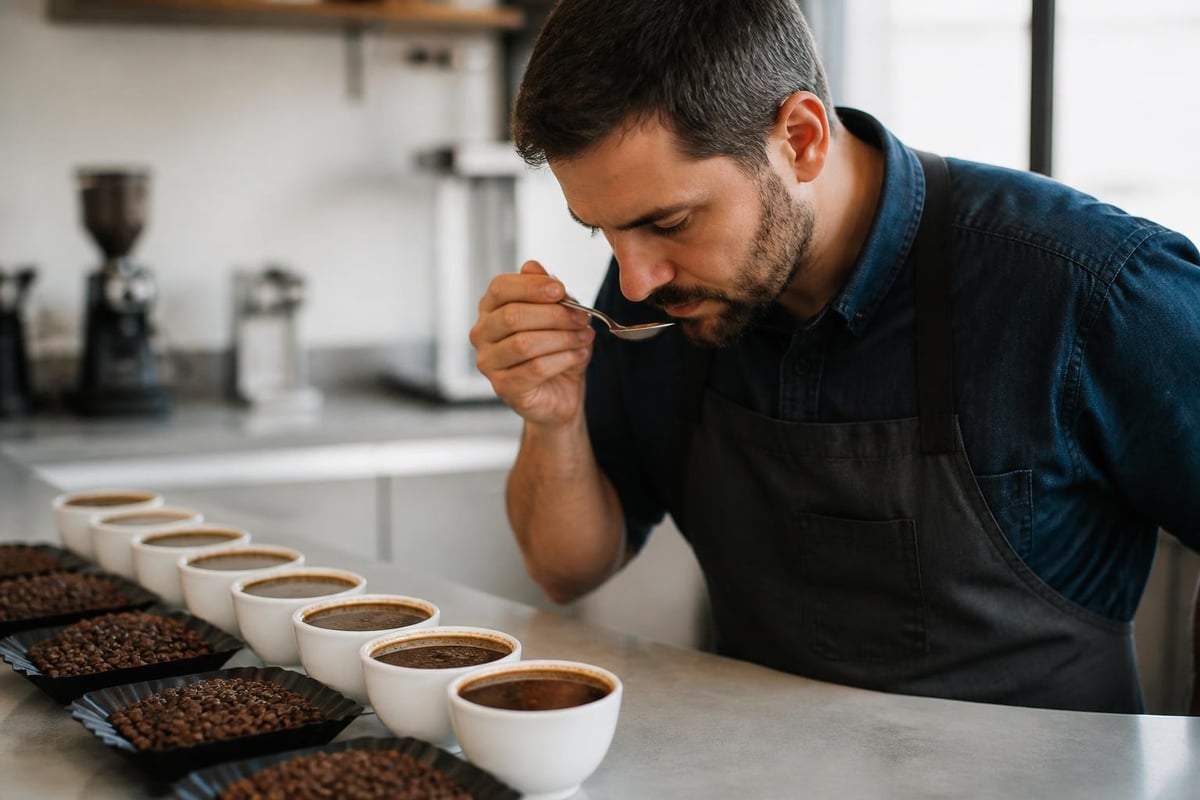 Coffee quality evaluation process