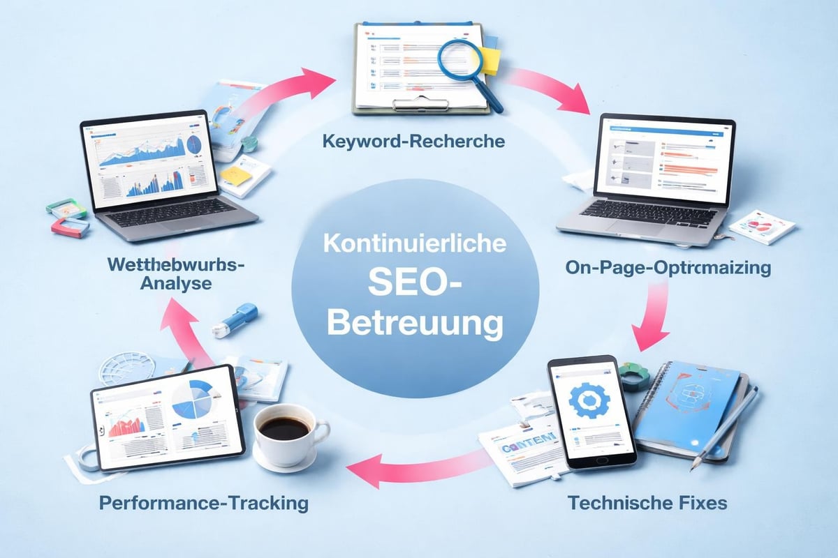 SEO workflow for webshops