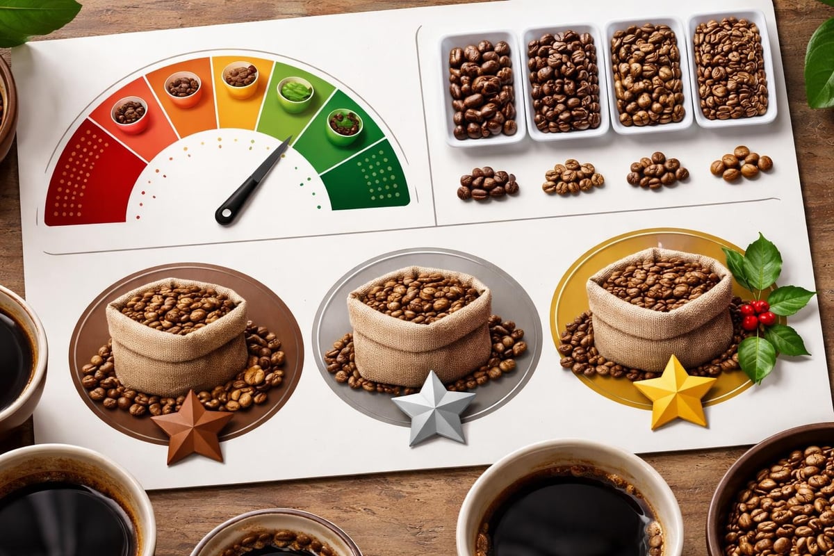 Critères d'évaluation du café specialty