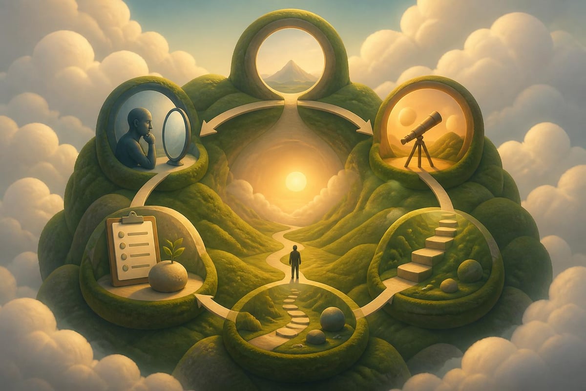Personal growth plan components