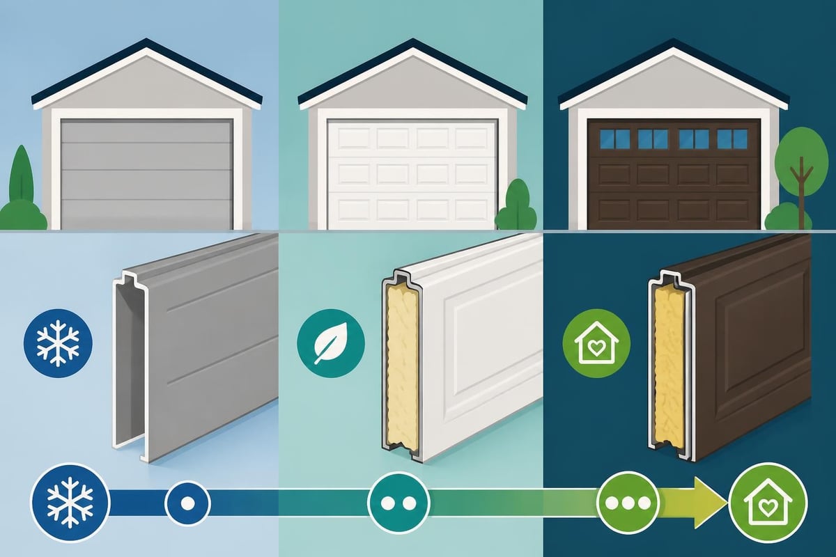 Garage Door Insulation Layers