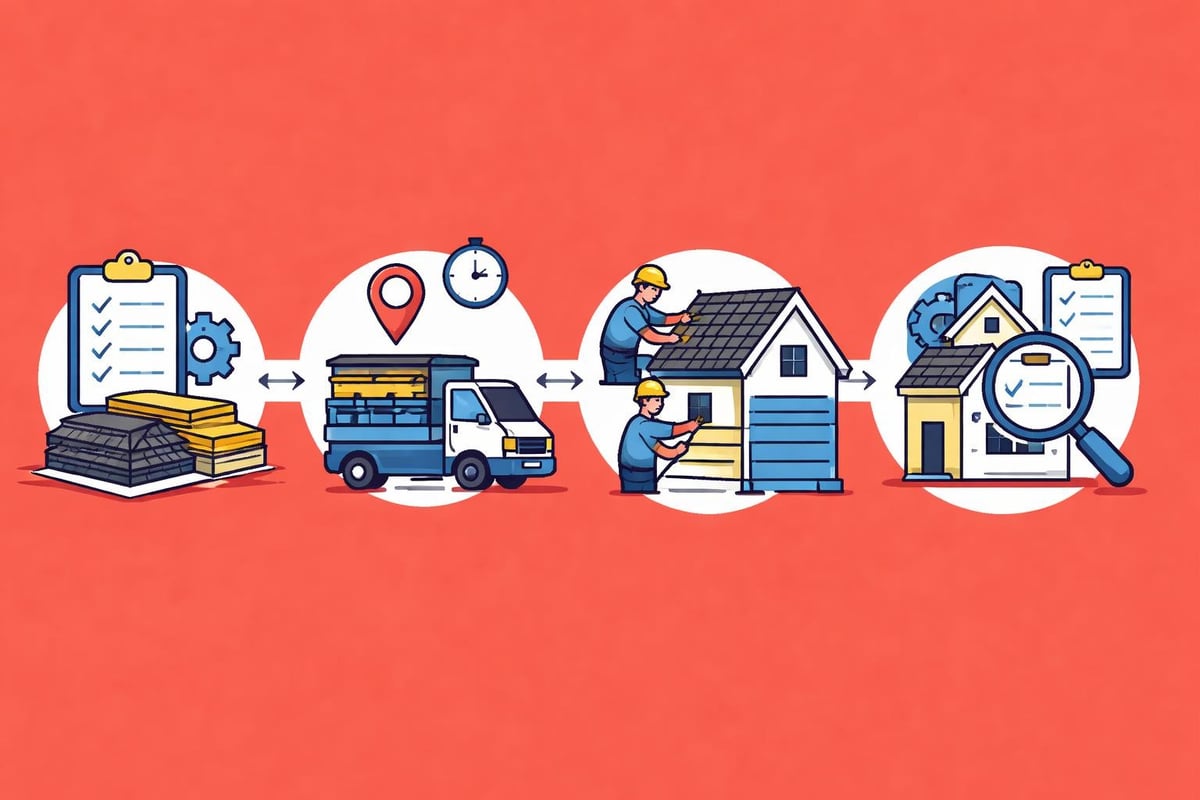 Project timeline workflow