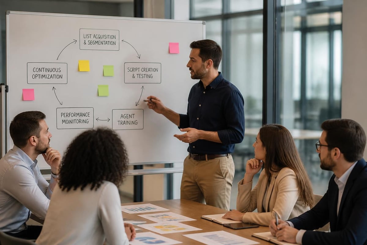 Outbound campaign optimization cycle