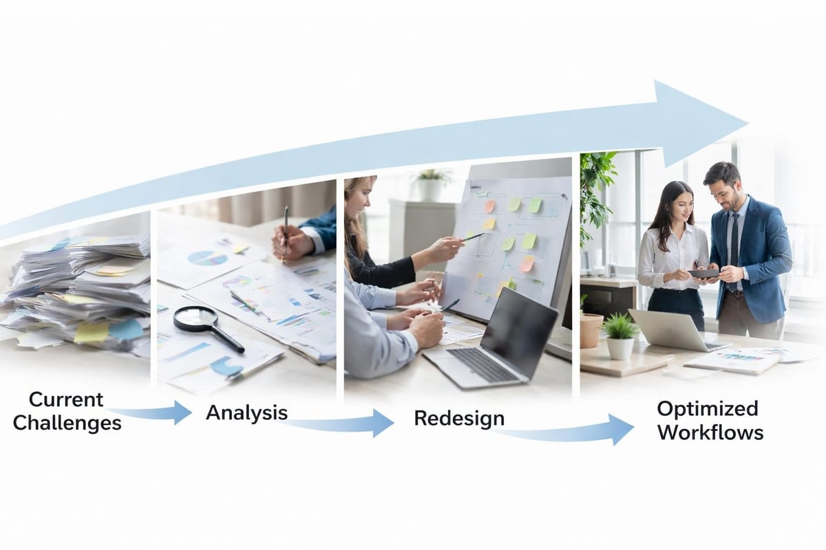 Business process transformation journey