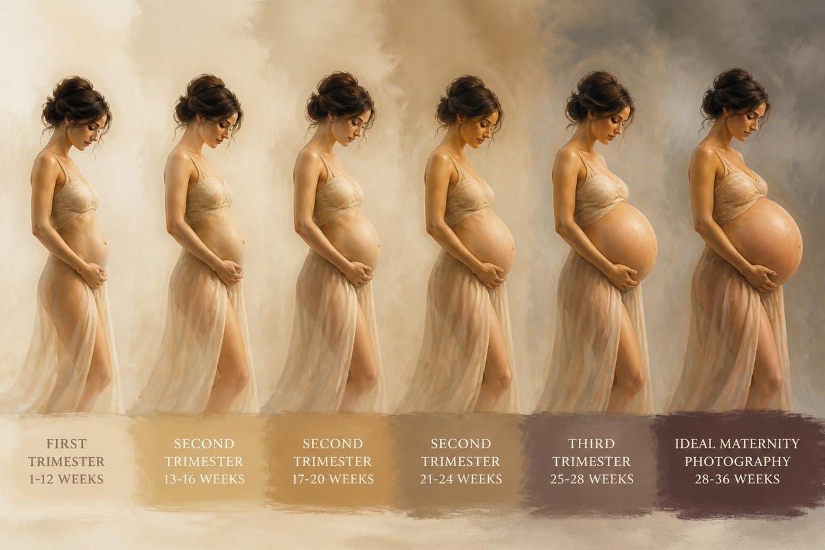 Maternity session timeline planning