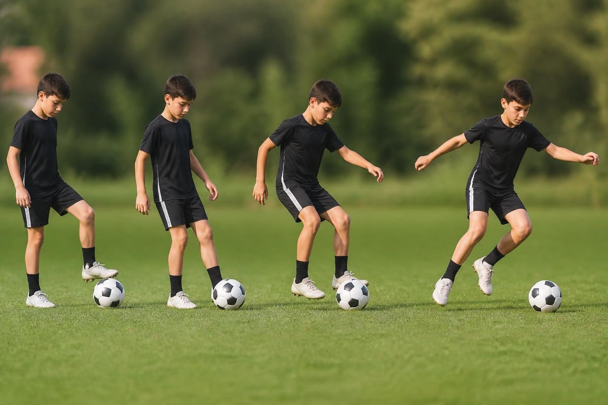 Ball mastery progression