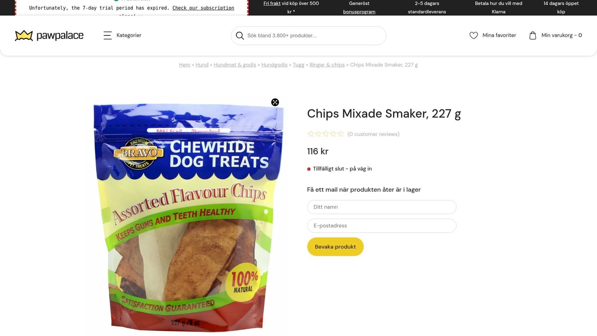 7 Smakrika Hund Chips Din Hund Kommer Älska 2026 - Bravo Chips Mixade Smaker, 227g