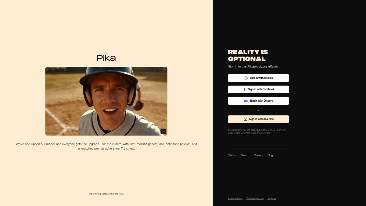 Top 10 Picks for the Best AI Video Generator in 2026 - Pika Labs