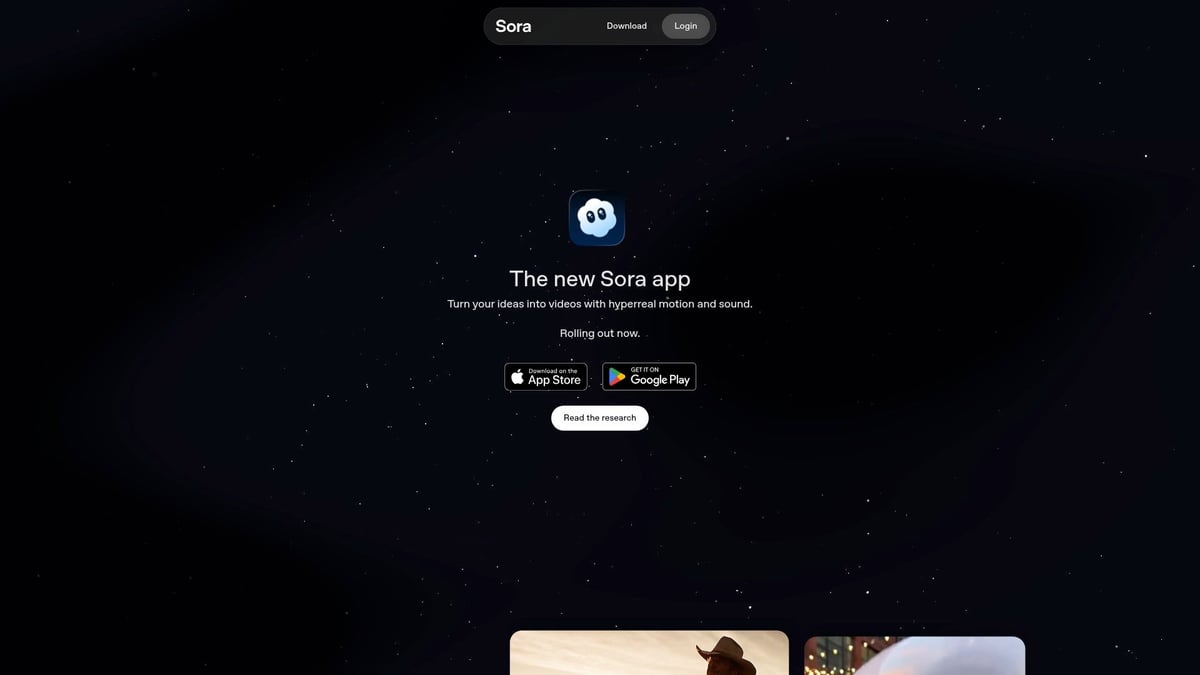 Top 10 Picks for the Best AI Video Generator in 2026 - OpenAI Sora