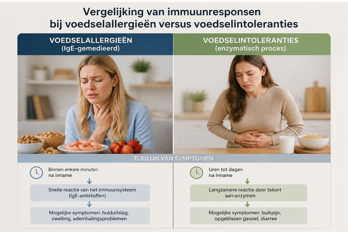 Verschil tussen allergie en intolerantie