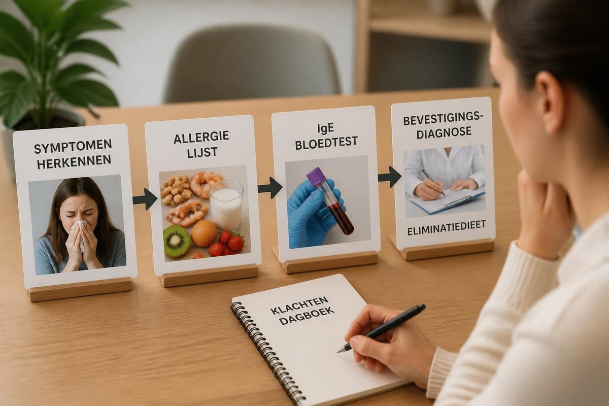 Stappenplan allergiediagnostiek