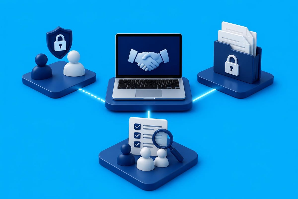 Technology platforms in M&A workflow