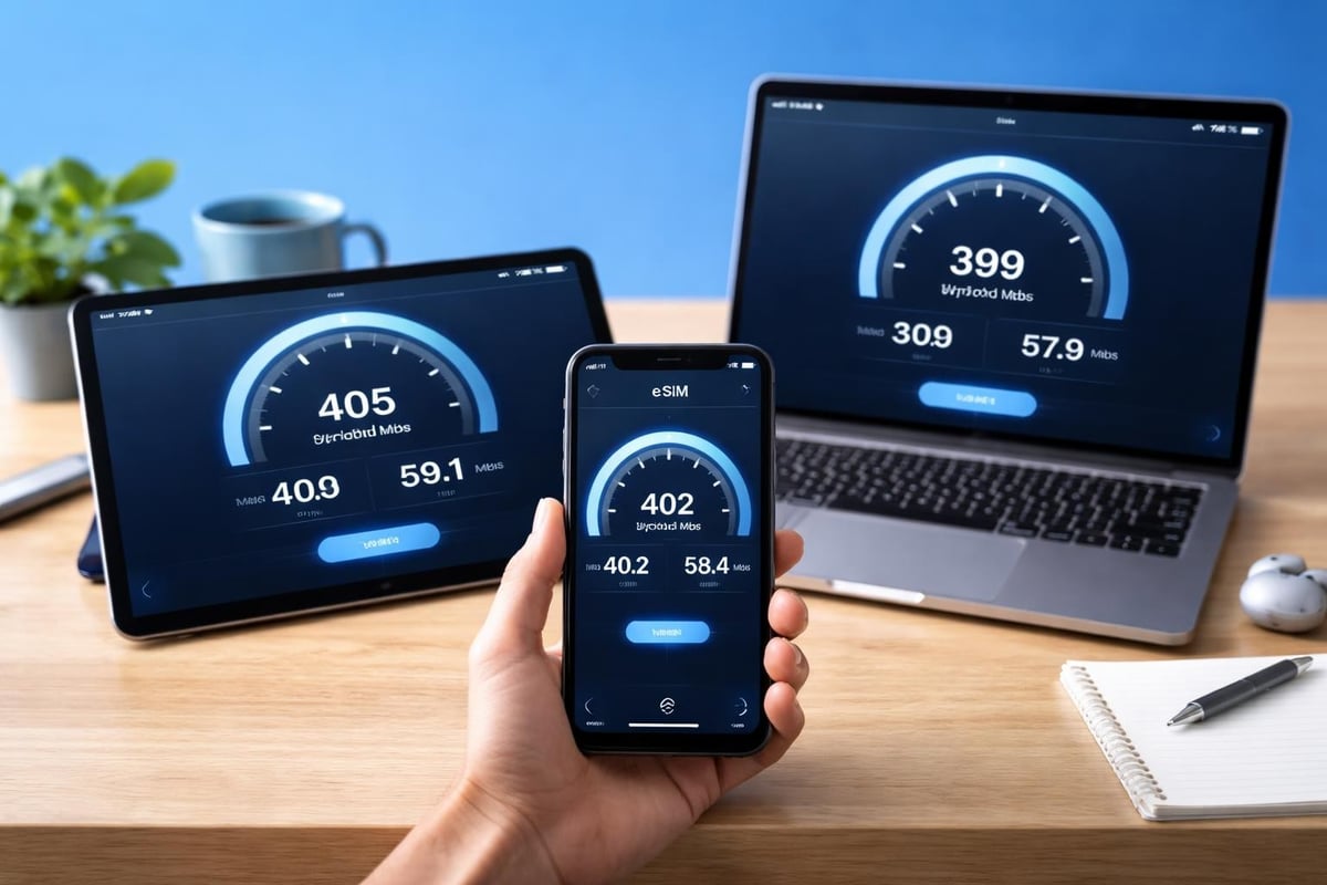 Multi-device eSIM testing