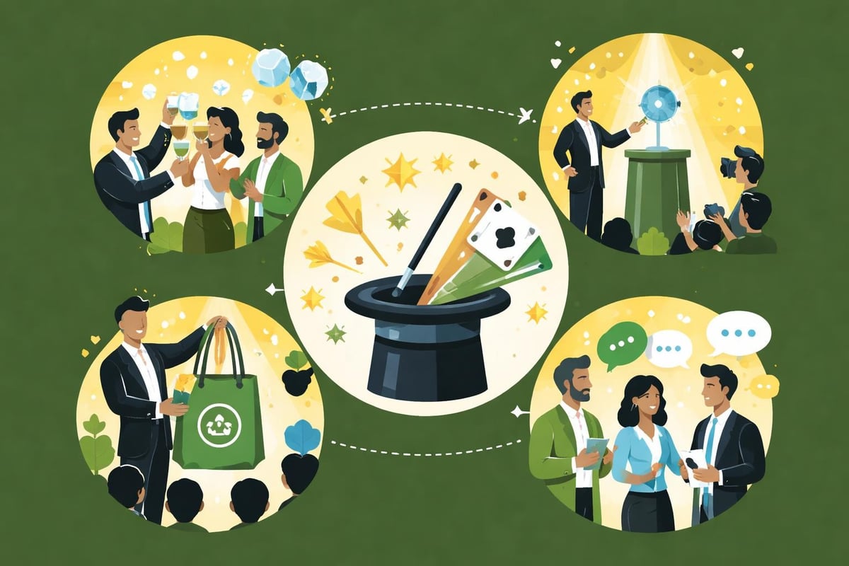 Zauberkunst bei Firmenveranstaltungen