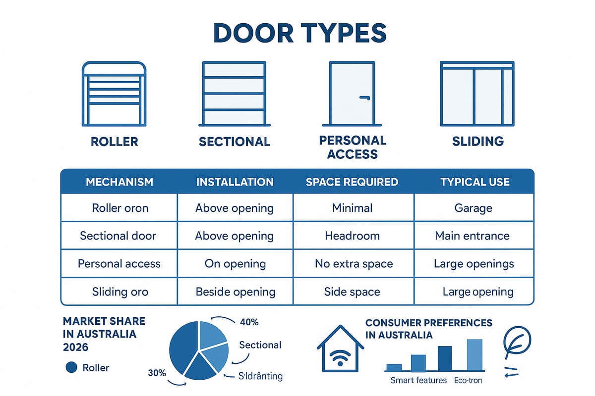 Understanding Door Types: Roller, Sectional, and Personal Access
