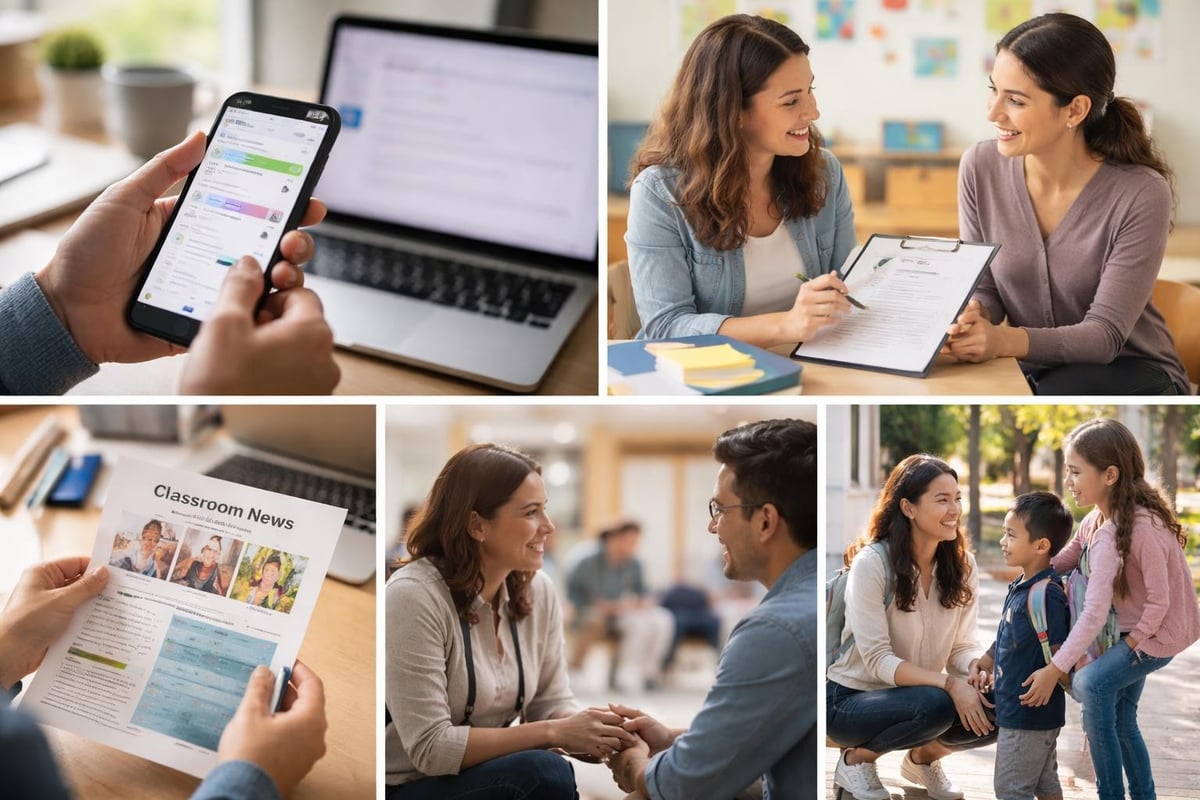 Parent-provider communication methods