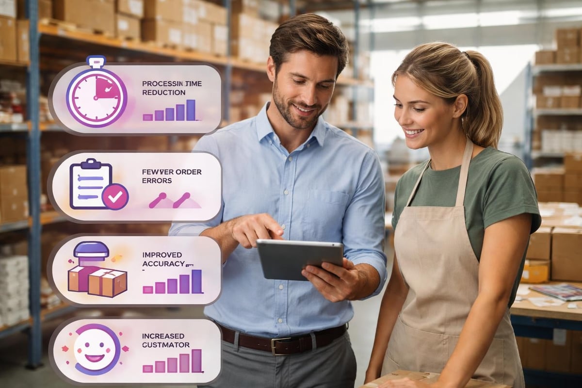 AI order management benefits