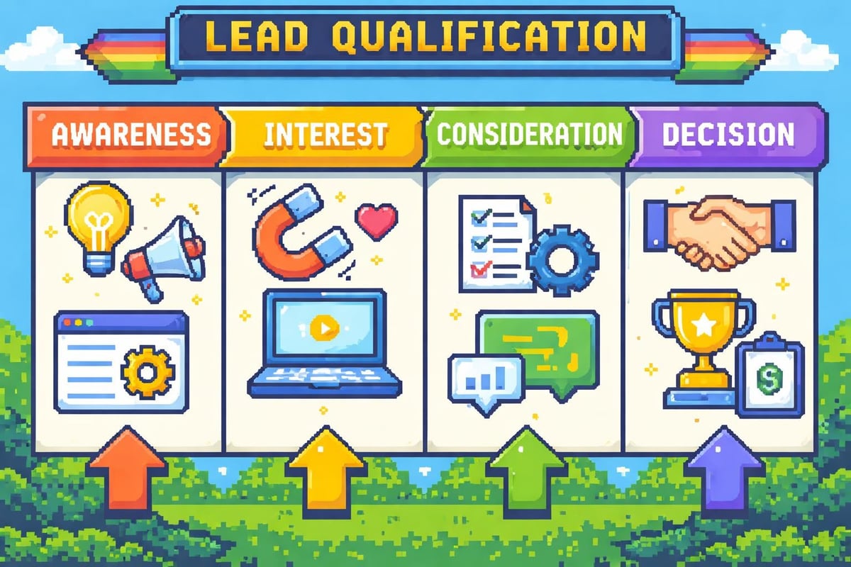 Lead generation qualification process