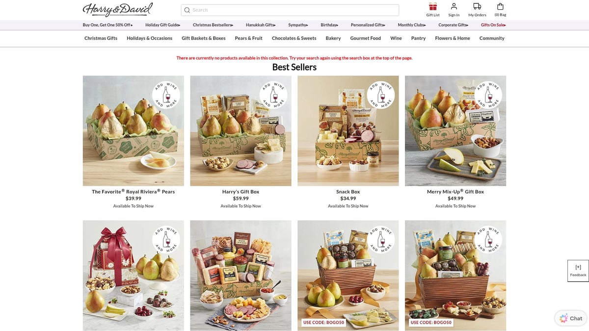 7 Thoughtful Christmas Care Package Ideas for 2026 - Festive Foodie Christmas Basket – Harry & David