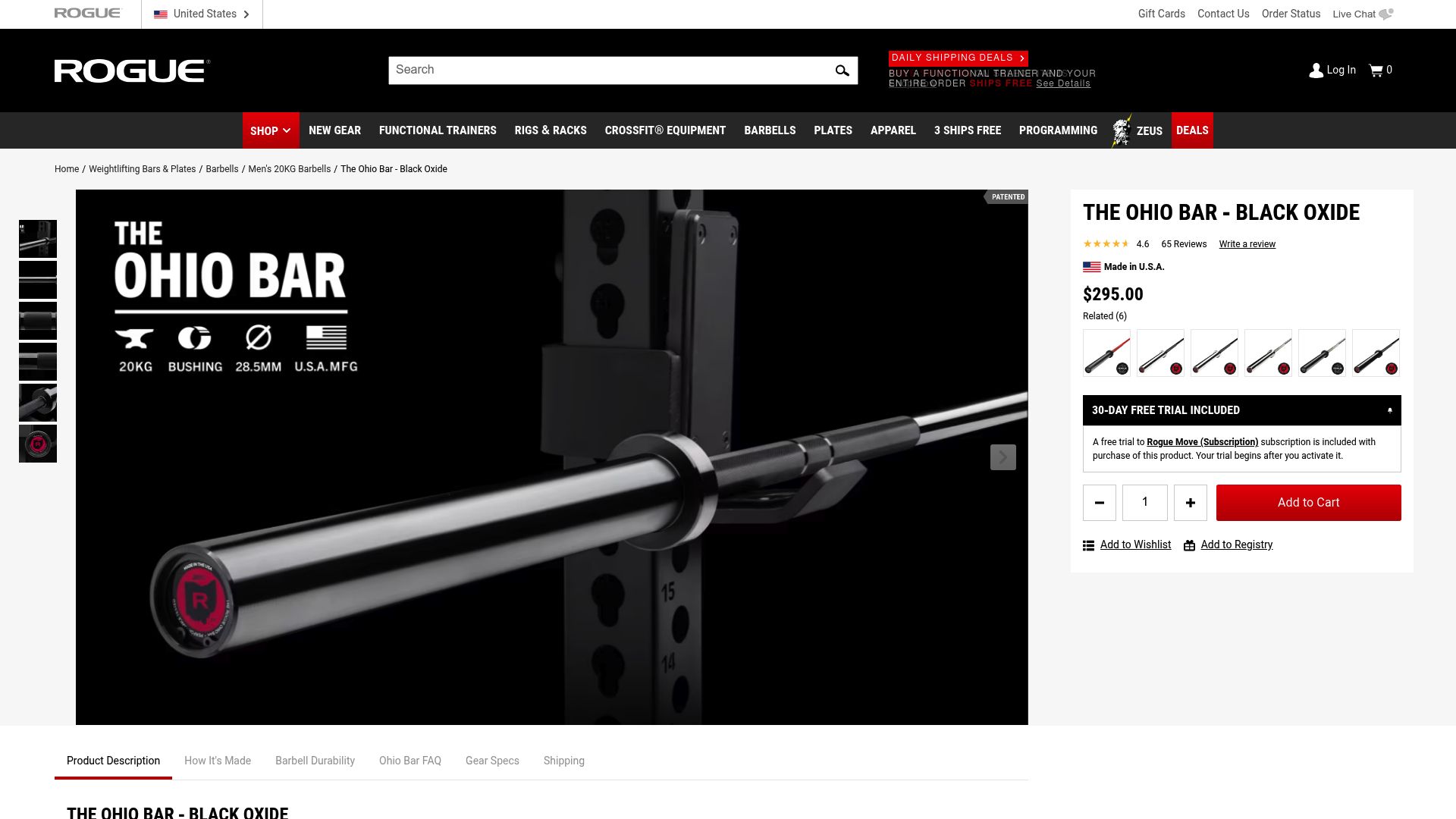 10 Essential Weightlifters Equipment for 2025 Beginners - Rogue Fitness Ohio Bar
