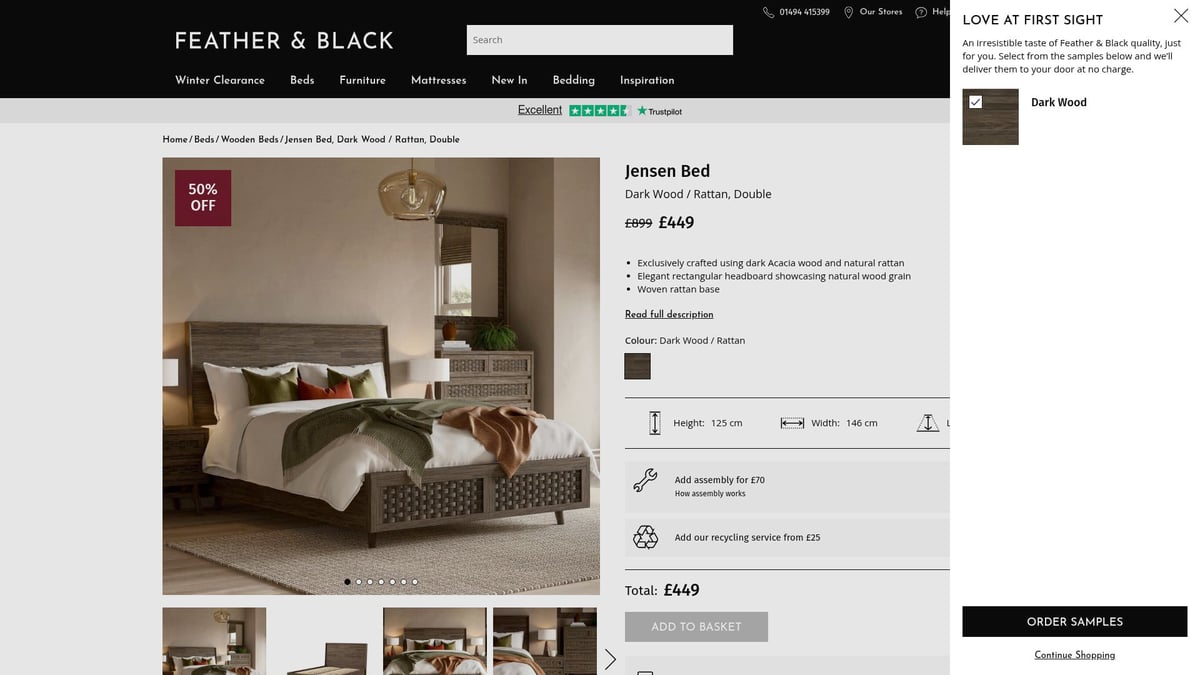 7 Best Black Double Bed Designs for Stylish Bedrooms 2026 - Jensen Bed – Feather & Black