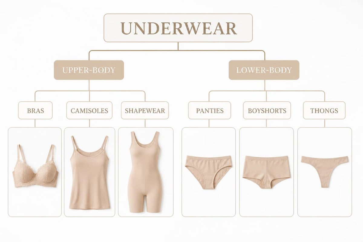 Underwear category hierarchy