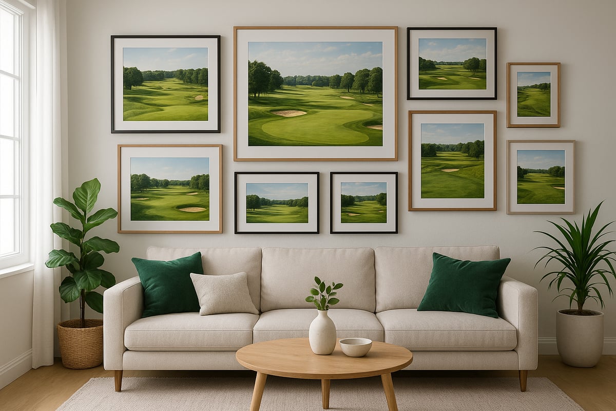 Display and Styling Tips for Golf Course Wall Art