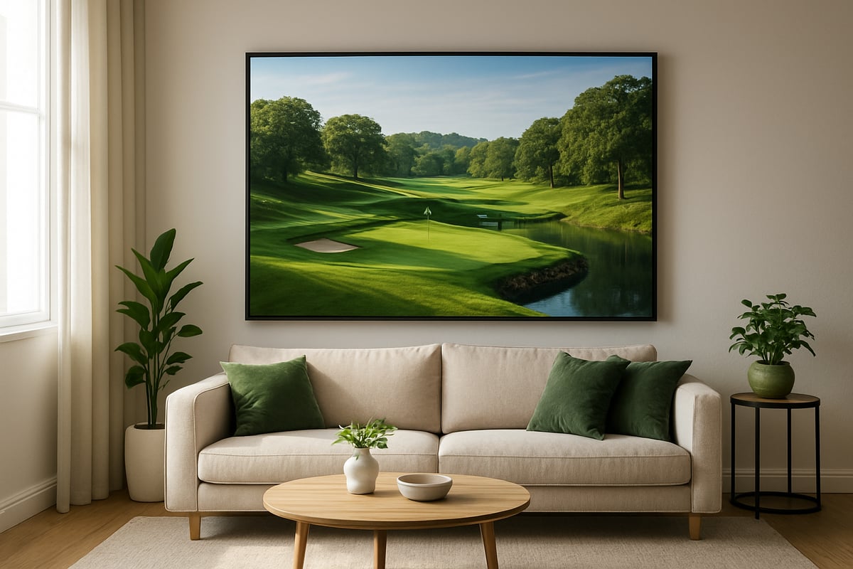Why Golf Course Wall Art Is a 2026 Decor Trend