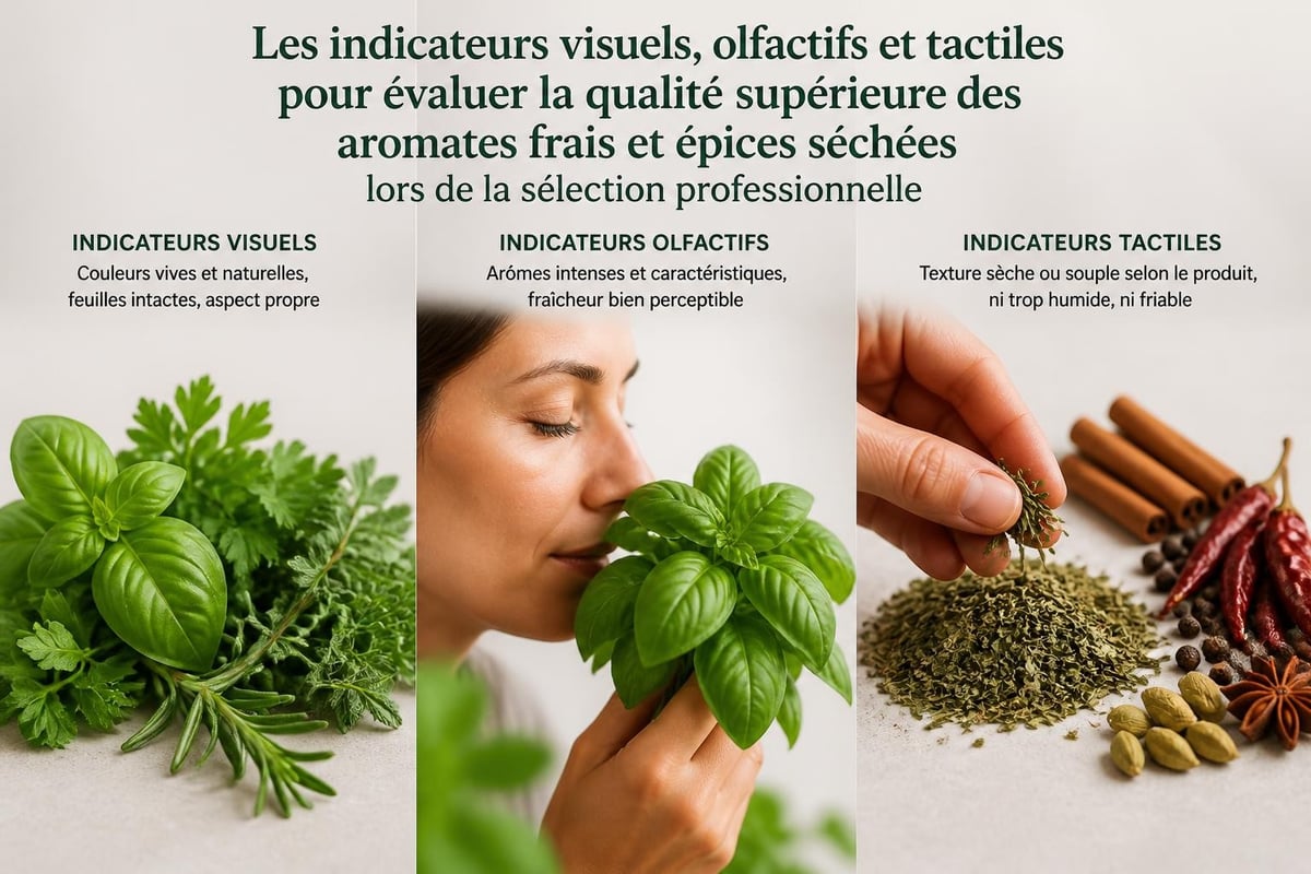 Qualité aromate épice