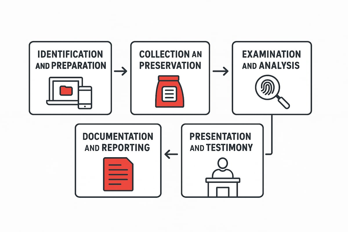 The Digital Forensics Process: Step-by-Step