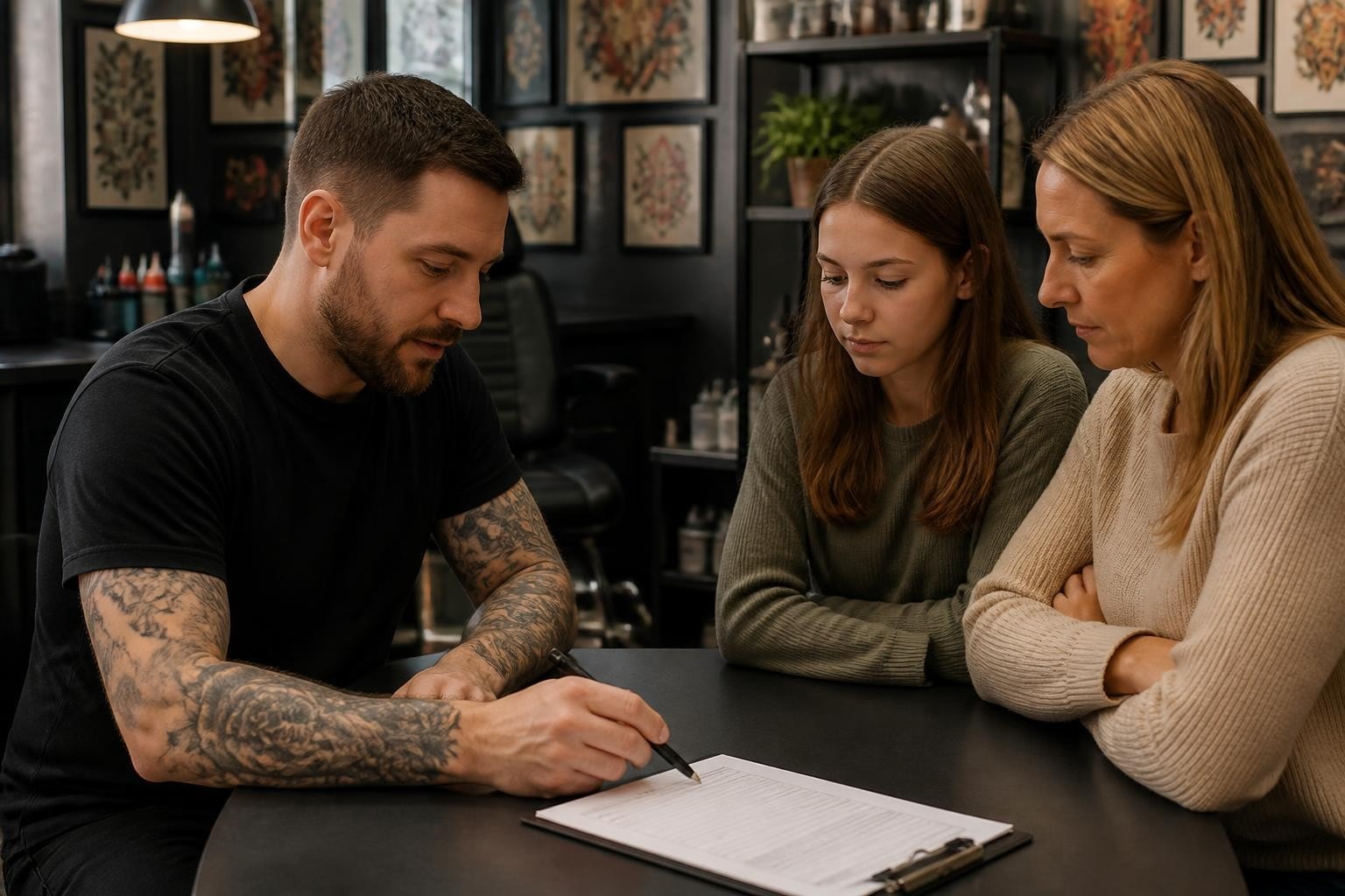 Minor Piercing Consent Form: Legal Guide for Studios