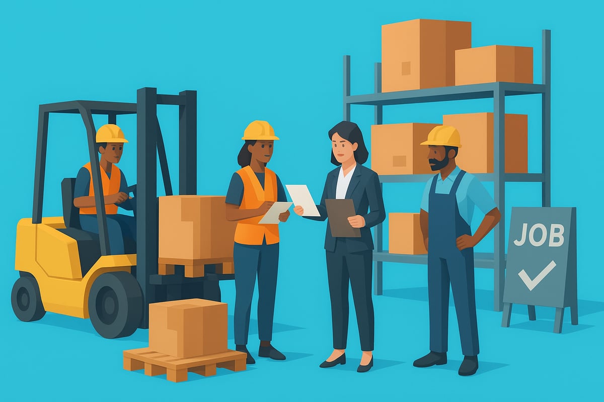 Step-by-Step Path to Landing a Warehouse Job Through a Staffing Agency