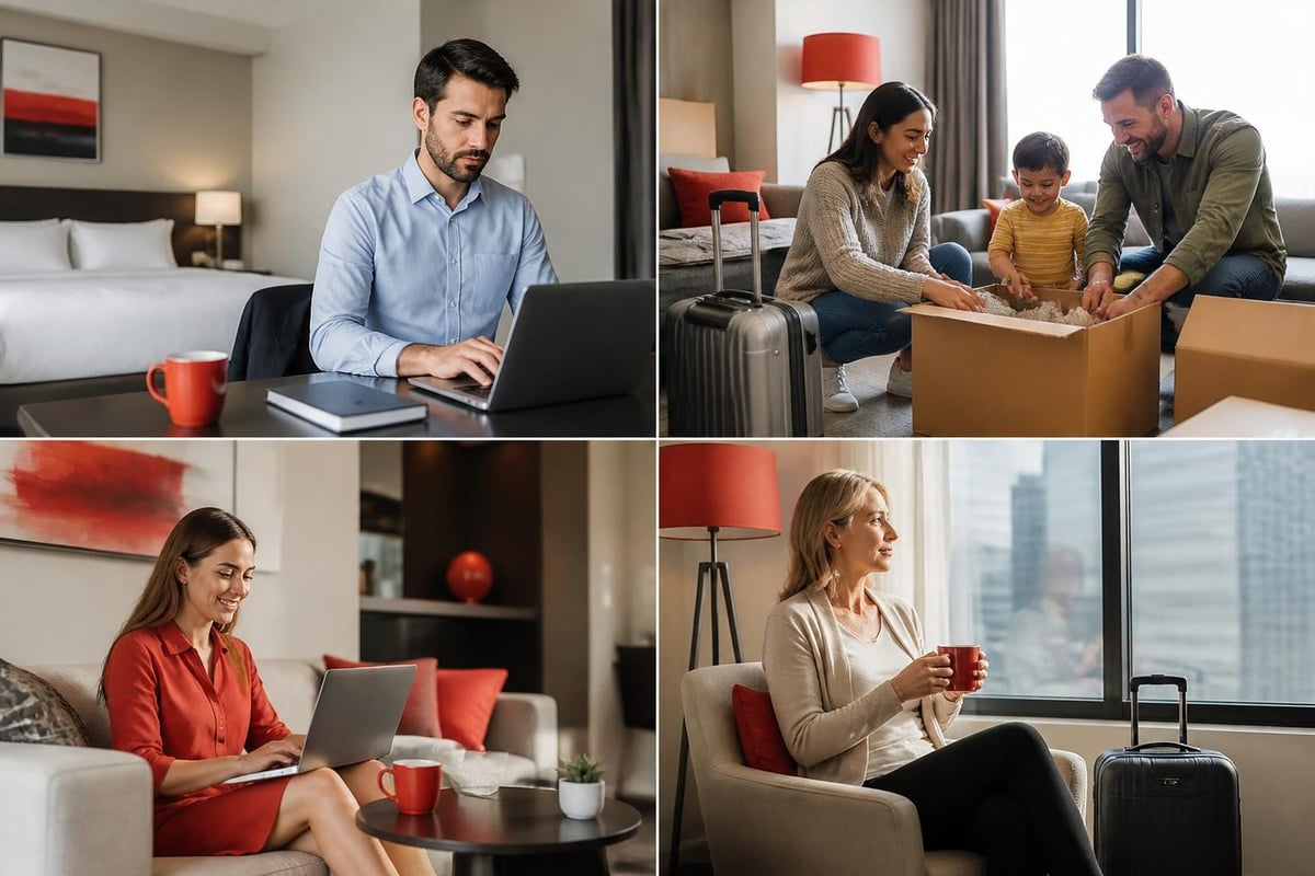 Types of extended-stay residents