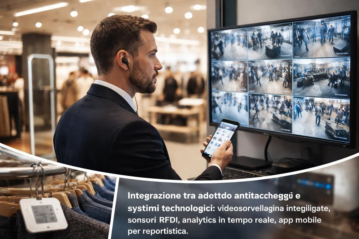 Tecnologia antitaccheggio moderna