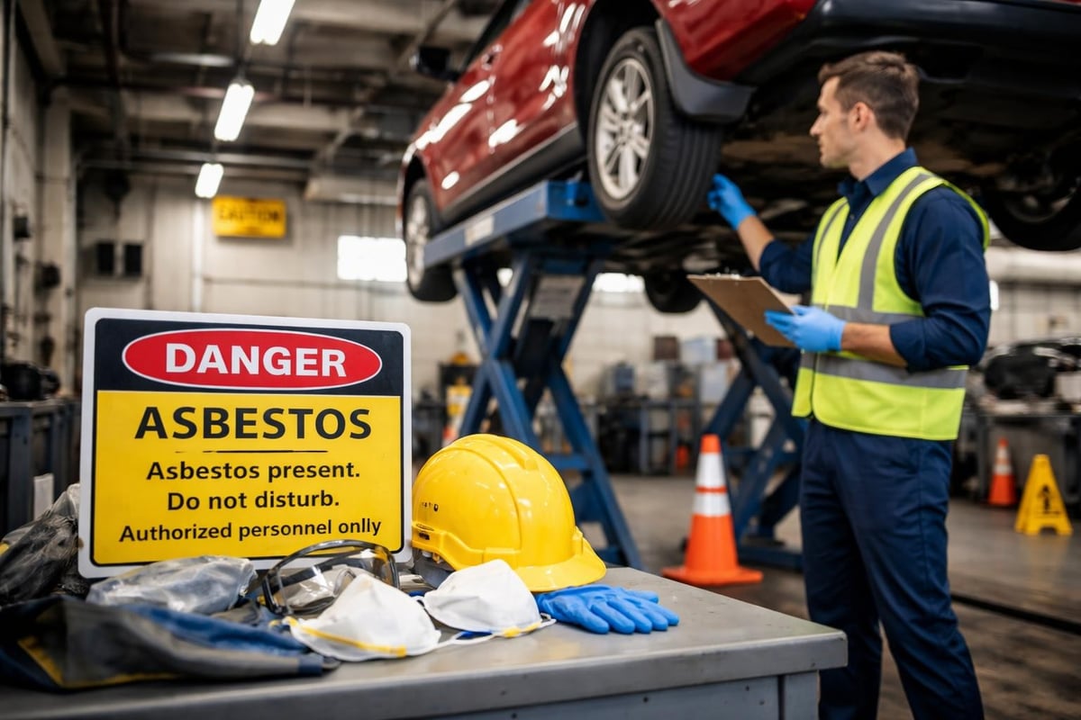 Automotive workshop safety compliance