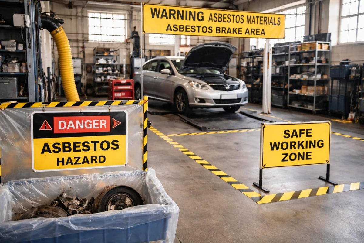 Automotive facility safety zones