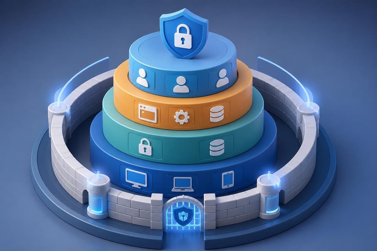 IT infrastructure security layers