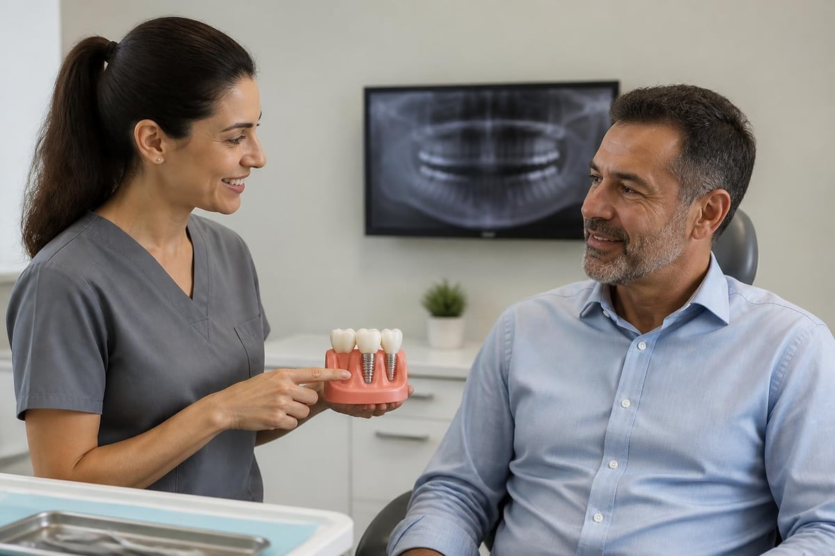 Dental implant maintenance schedule